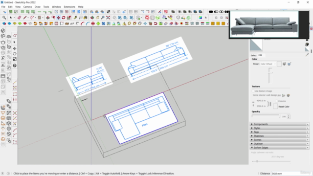 Furniture Design Masterclass with Vray for Sketchup – Screenshot 1