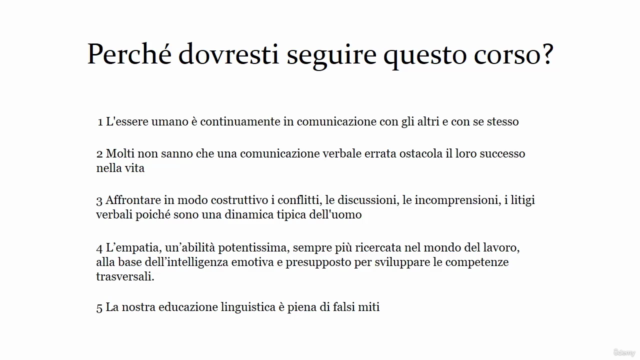 Comunicazione verbale – Screenshot 4