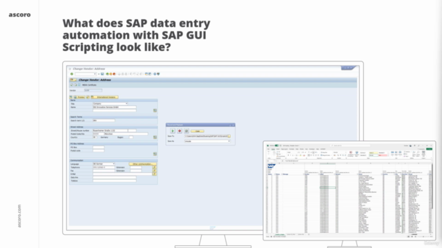 [ENG] SAP GUI Scripting: SAP automation with Microsoft Excel - Screenshot_02