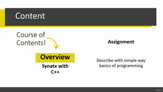 Learn C++ from scratch | كورس برمجه متكامل سى بلس بلس – Screenshot 1