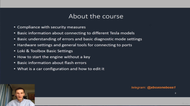 Tesla diagnostic education course – Screenshot 1