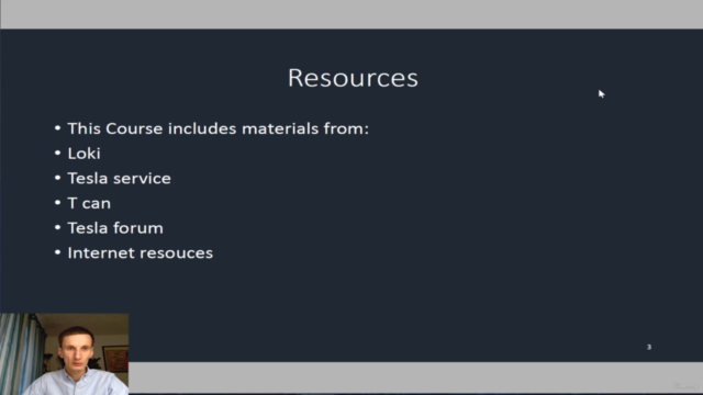 Tesla diagnostic education course – Screenshot 2