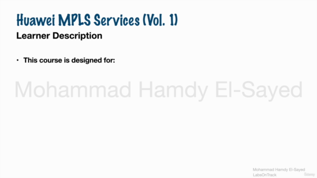 Huawei MPLS Services Volume 1 - Theory and Labs – Screenshot 3