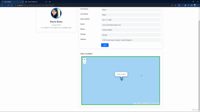 Consuming APIs with Angular – Screenshot 1