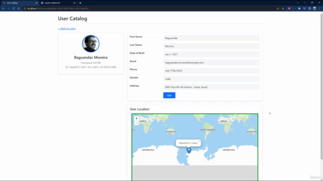 Consuming APIs with Angular – Screenshot 2