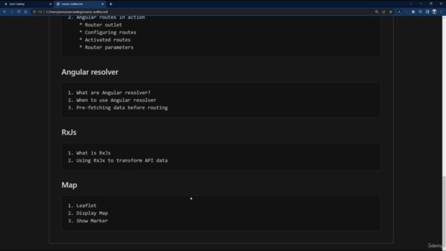 Consuming APIs with Angular – Screenshot 4