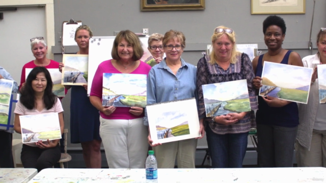 Watercolor Secret Courses with Alan James – Screenshot 1
