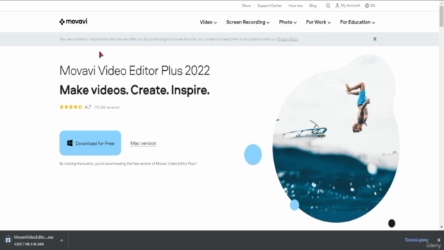 Movavi ile Komple Video Düzenleme ve Kayıt Kursu – Screenshot 2