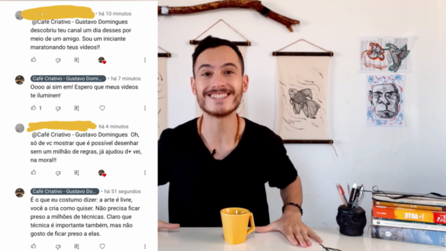 Técnicas de desenho artístico do zero ao avançado – Screenshot 4