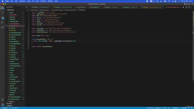 Material-UI 5 and React | Learn by building projects – Screenshot 1