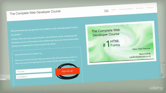 Der Komplette Web-Entwickler Kurs - Erstelle 14 Webseiten – Screenshot 1