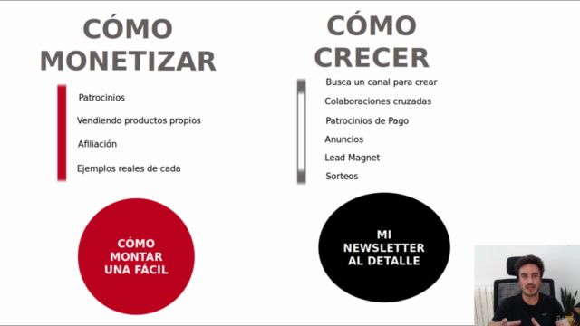 Cómo Crear una Newsletter y Ganar Dinero con ella – Screenshot 1