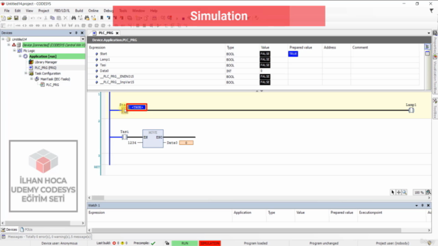CODESYS 3.5 ile PLC Programlama (2025) – Screenshot 1