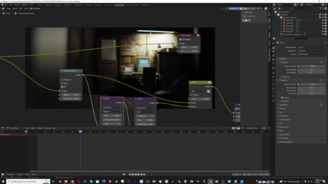 BLENDER Create Living Room From Single Image + Robot, 4h30M – Screenshot 4