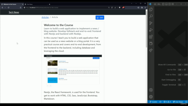 Building a News Blog Web App with Next.js and Express - Screenshot_02