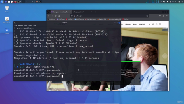 Ethical Hacking: Exploit Linux Server - Screenshot_01