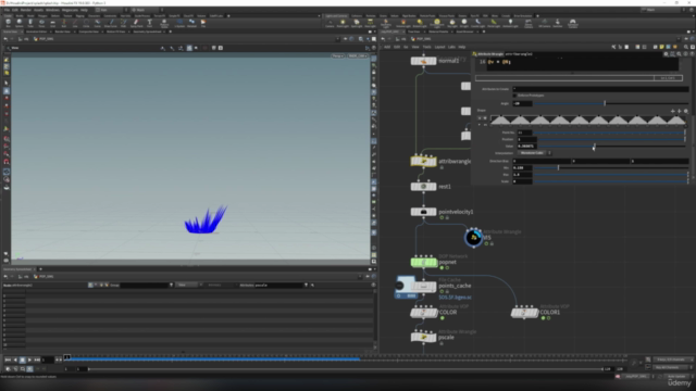 Master Houdini FX: Art Directing Magic Smoke Explosion – Screenshot 2