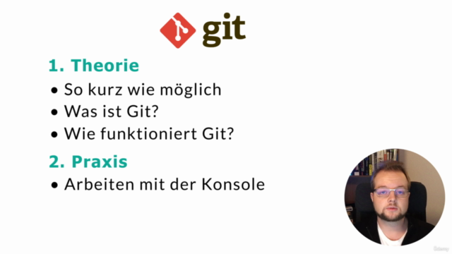 Arbeiten mit Git – Screenshot 1