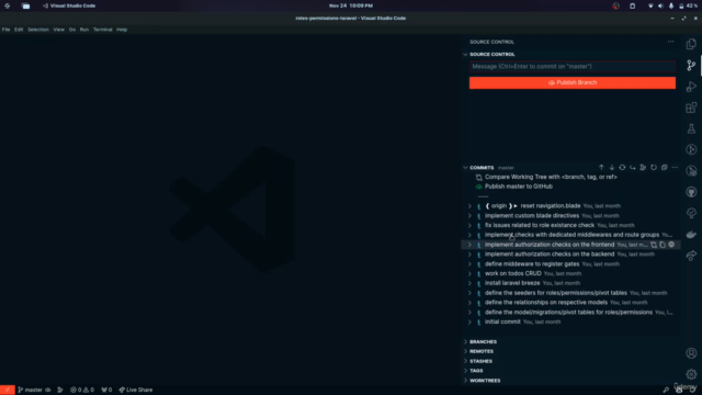 Roles and Permissions in Laravel : A Practical Guide – Screenshot 2