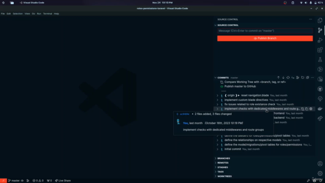 Roles and Permissions in Laravel : A Practical Guide – Screenshot 3