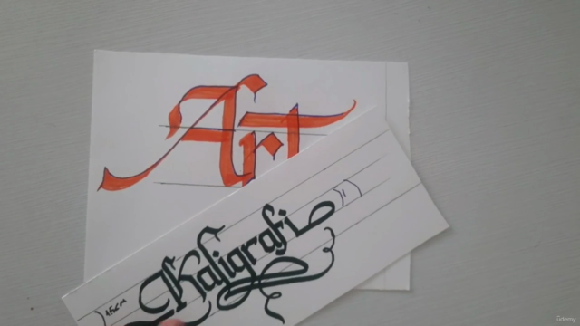Sıfırdan kaligrafi eğitimi / calligraphy Education – Screenshot 3