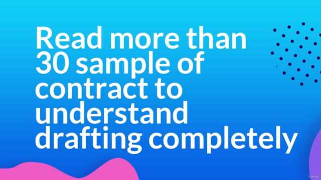 Learn: Drafting Commercial Contract - Screenshot_01
