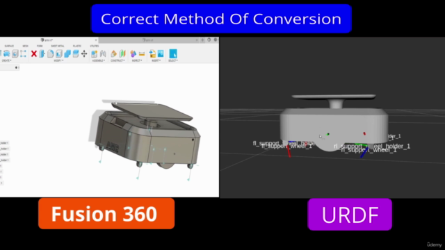 Fusion 360 To URDF – Screenshot 2