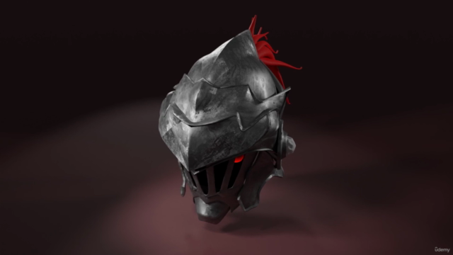 Create helmet in Blender and Substance painter – Screenshot 3
