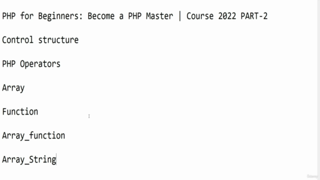 PHP for Beginners: Become a PHP Master | Course 2022 PART-3 – Screenshot 3