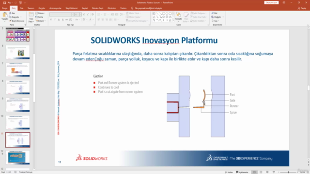 Solidworks Plastik Enjeksiyon Kalıpçılık Analiz Egitimi – Screenshot 3