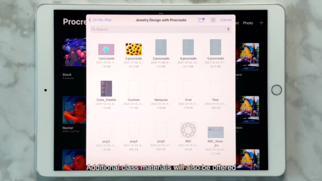 Jewelry Design With Procreate 1 – Screenshot 3