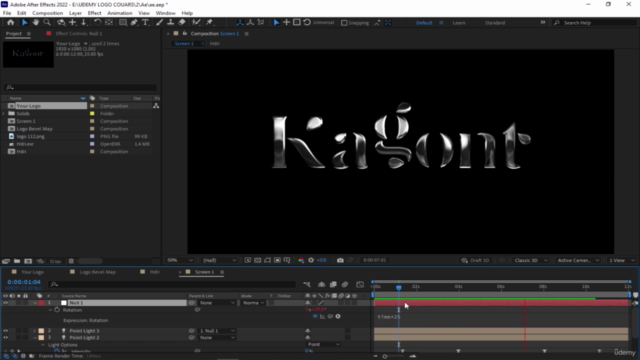 After effect : How to create a Sunrise Logo Animation – Screenshot 2