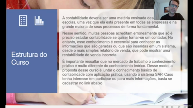 Curso de Contabilidade Básica usando SAP. – Screenshot 3