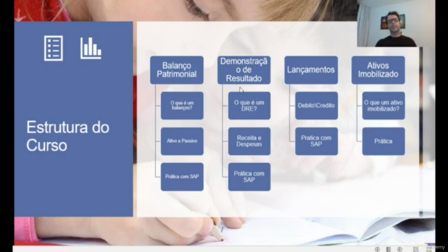 Curso de Contabilidade Básica usando SAP. – Screenshot 4