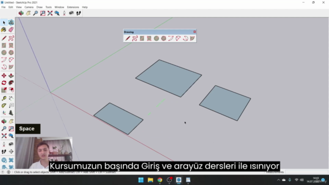Sketchup Tam Set Eğitim Serisi / +Pluginler +Vray +Enscape – Screenshot 2