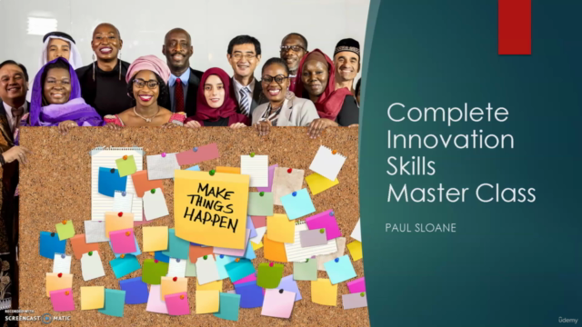 Complete Innovation Skills Master Class – Screenshot 1