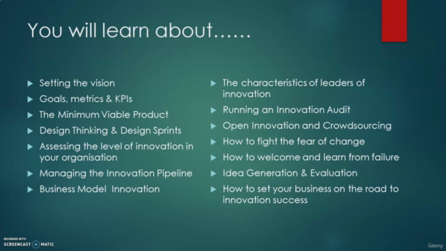 Complete Innovation Skills Master Class – Screenshot 4