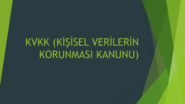 Sıfırdan İleri Seviye Kişisel Verilerin Korunması Kanunu – Screenshot 1
