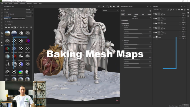 Substance 3D Painter Advance Course – Screenshot 2