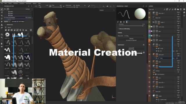 Substance 3D Painter Advance Course – Screenshot 3