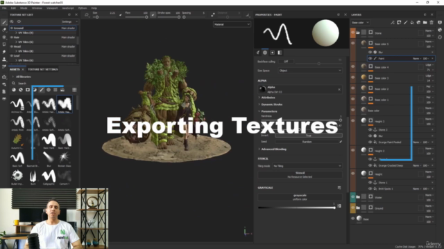 Substance 3D Painter Advance Course – Screenshot 4