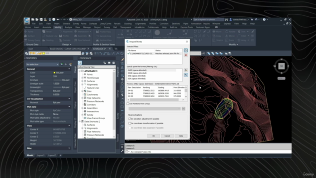 AutoCAD CIVIL 3D Aplicado a Geotecnia e Projetos de Barragem - Screenshot_03