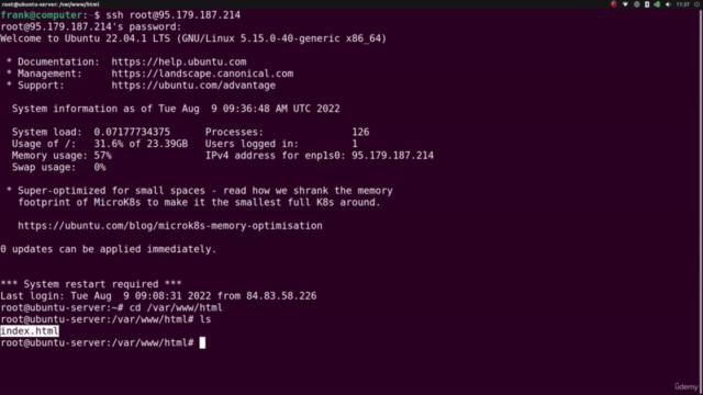 Setup Ubuntu Server – Screenshot 3