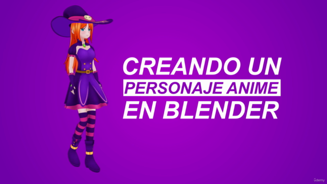 Creando un personaje de anime en Blender – Screenshot 1