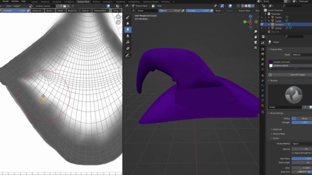 Creando un personaje de anime en Blender – Screenshot 2