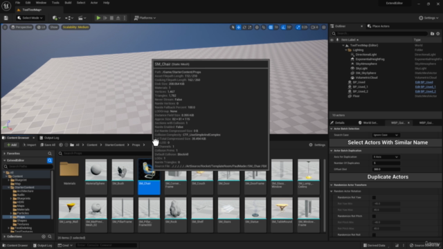 Unreal Engine 5 C++: Create Custom Editor Tools – Screenshot 4