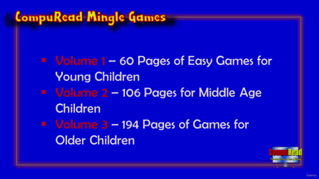 CompuRead Mingle Games – Screenshot 1