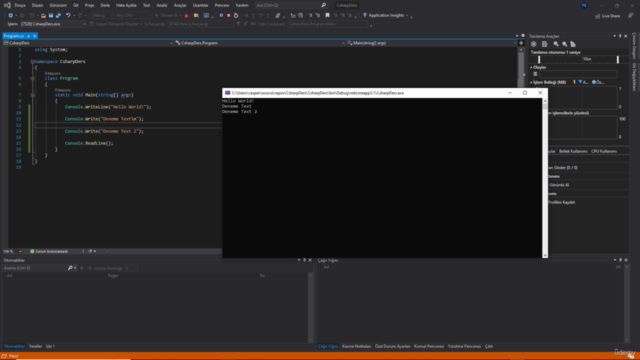 C# Yazılım Dilini Örneklerle Öğrenin – Screenshot 4