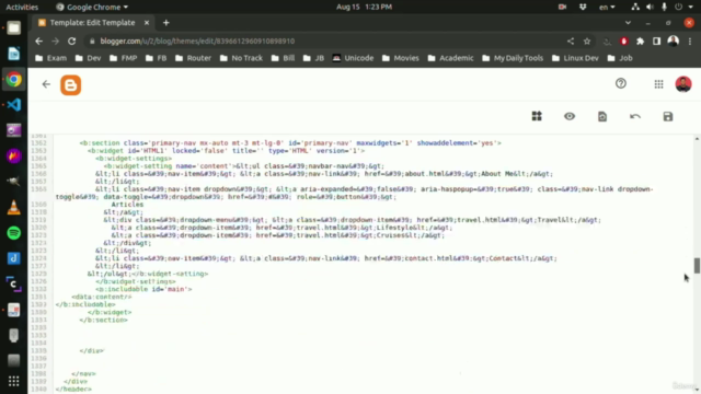 Google Blogger Template or Theme Development Course - Screenshot_02