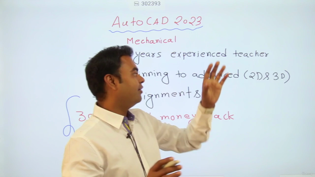 Learn AutoCAD 2023 Mechanical 2D and 3D Complete Course – Screenshot 3